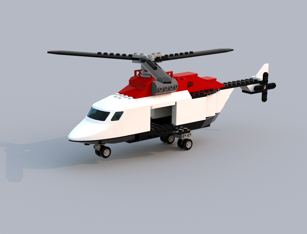 Lego Moc Helicopter By Cokicat Rebrickable Build With Lego 5278