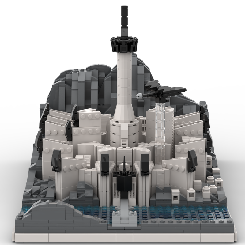 LEGO MOC Minas morgul by | Rebrickable with LEGO