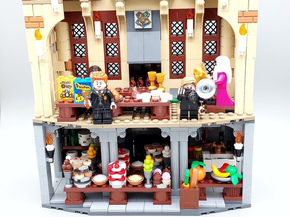 LEGO MOC Hogwarts Kitchen by TrevorToad | Rebrickable - Build with LEGO