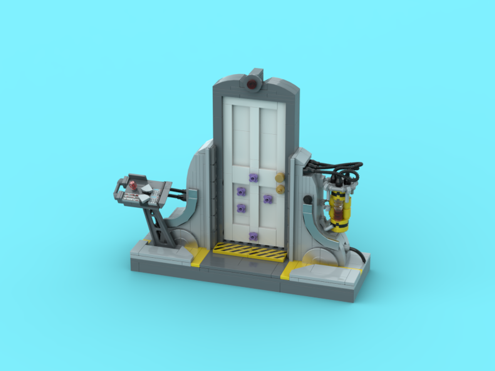 LEGO MOC Boo s Door from Monsters Inc. by bricktacular builds