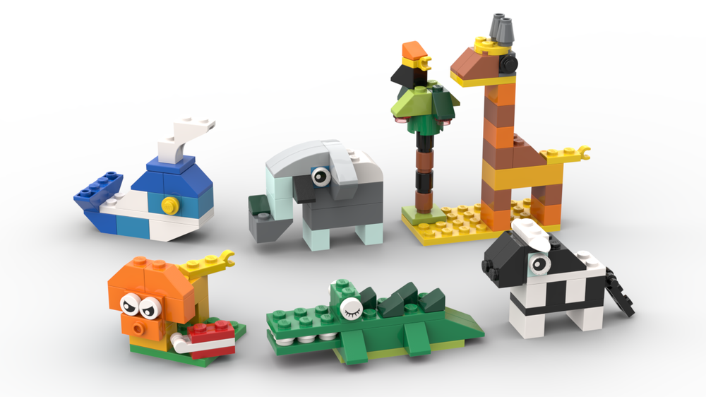 LEGO MOC 10696 African animals by Lenarex | Rebrickable - Build with LEGO