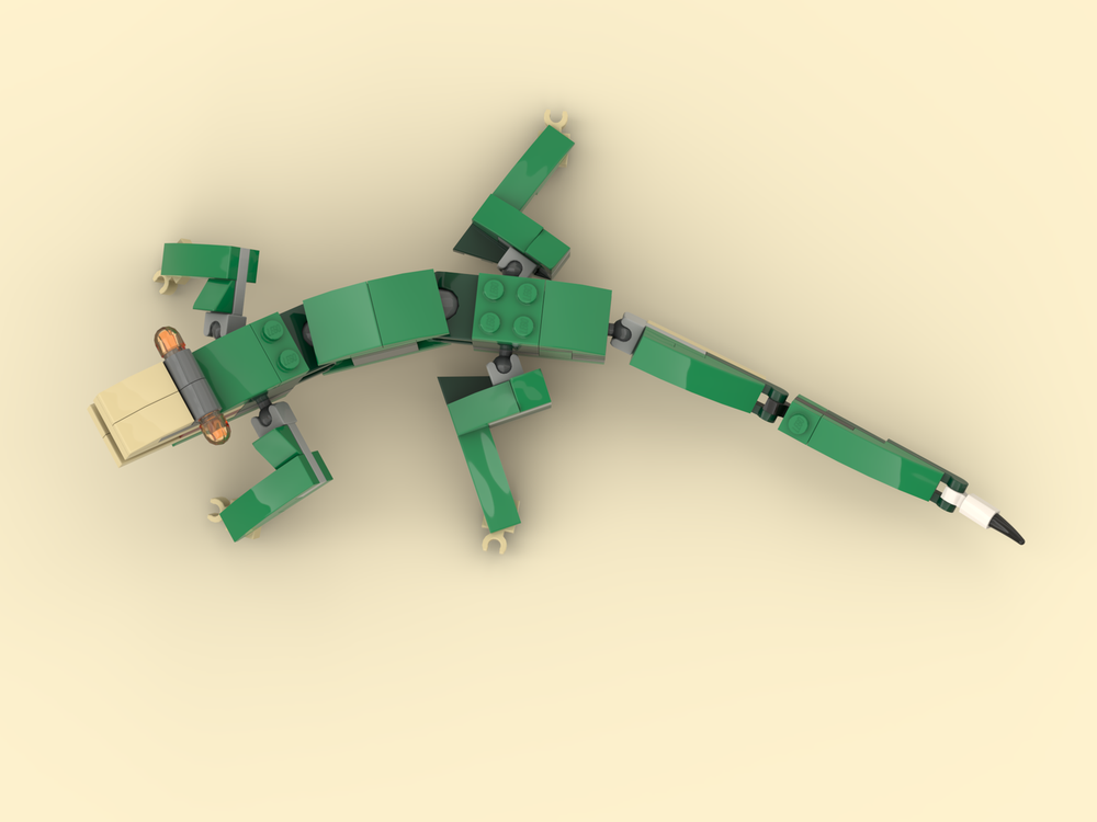 LEGO MOC-139458 31058 lizard by Ambrosino | Rebrickable - Build with LEGO
