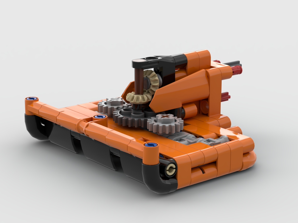 LEGO MOC-139505 Dual Vertical Mulcher for Single-Axle Tractor by