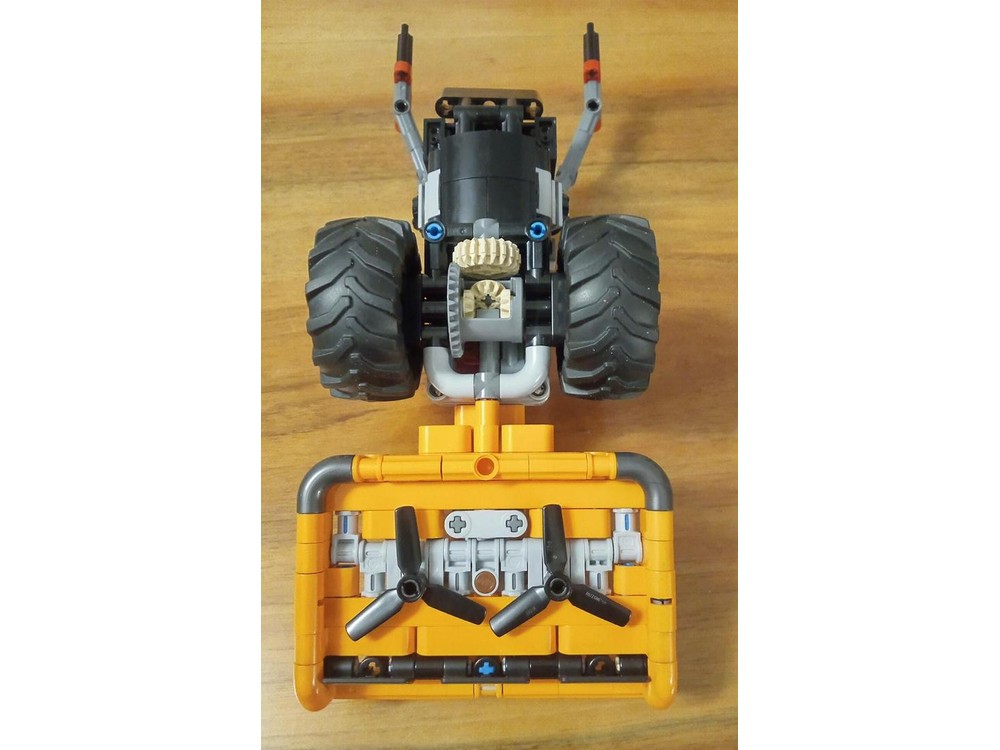 LEGO MOC-139505 Dual Vertical Mulcher for Single-Axle Tractor by
