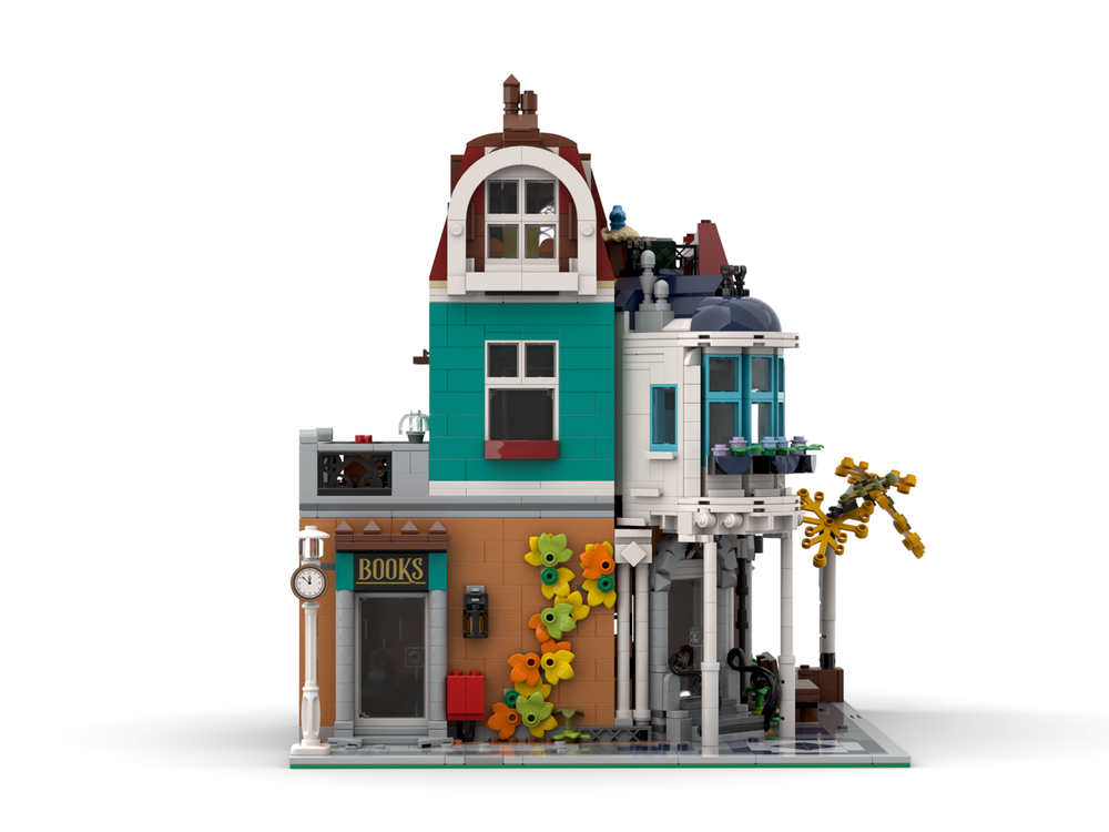 LEGO MOC Bookshop Alternative Build by brickgloria | Rebrickable ...