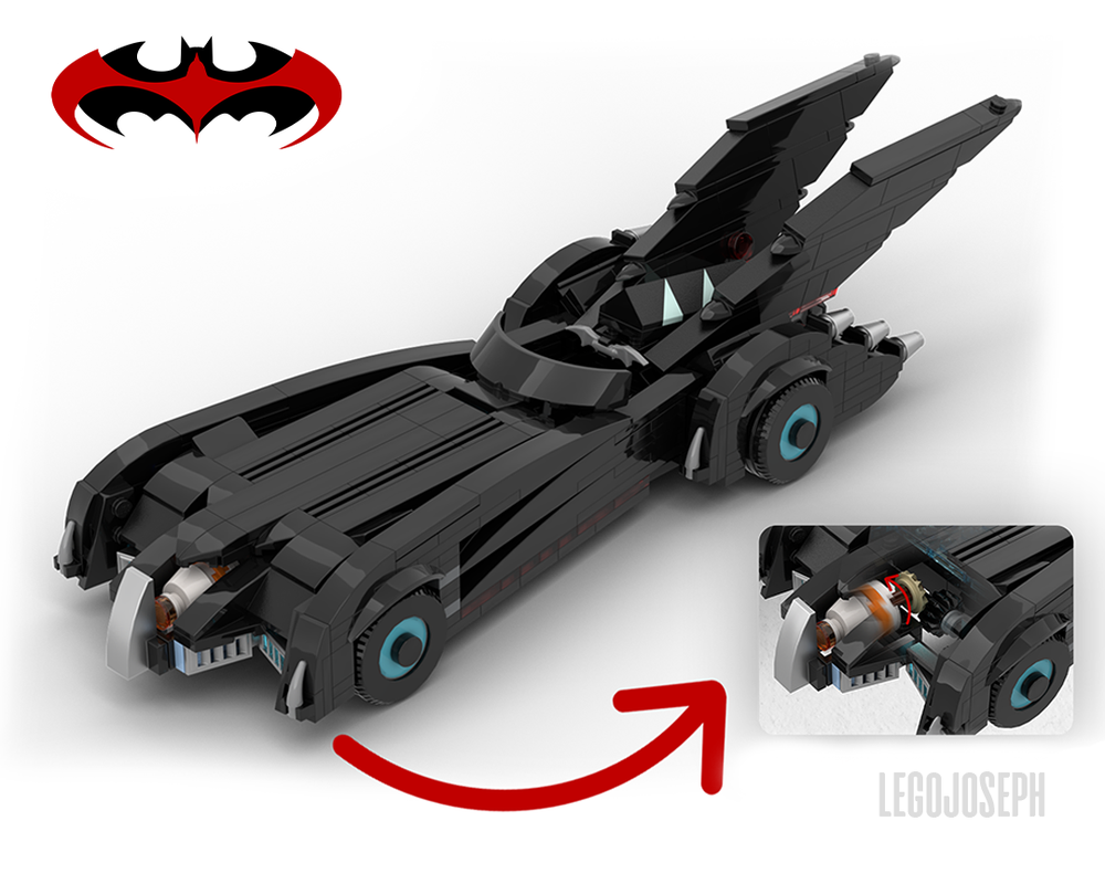 LEGO MOC Batmobile 1989 by LEGO_Joseph