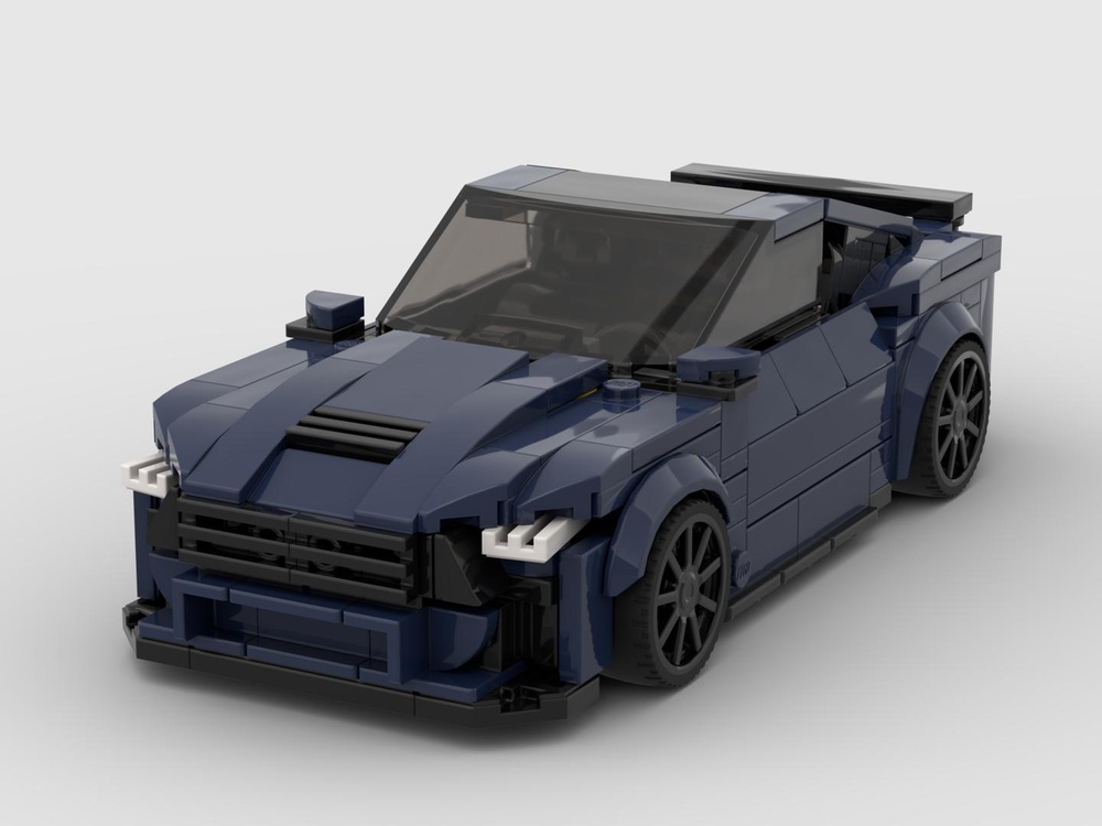  LEGO MOC Ford Mustang por vv3