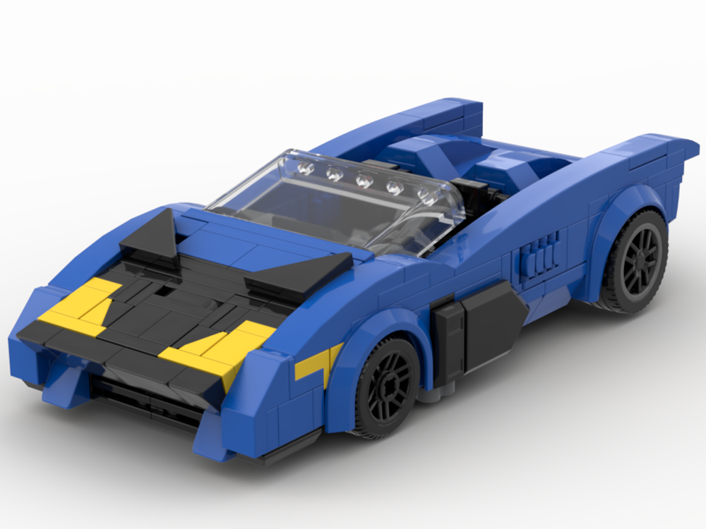 LEGO MOC Bricksfeeder's Batmobile #4 by BricksFeeder