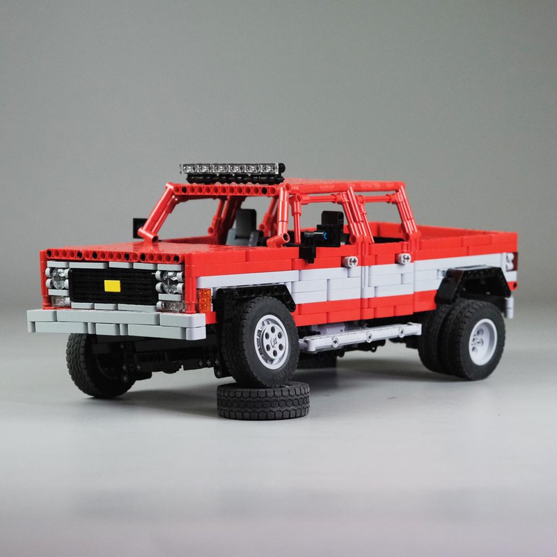 LEGO MOC Chevy Squarebody Dually Pickup by Stinkwell_exhaust_creations ...