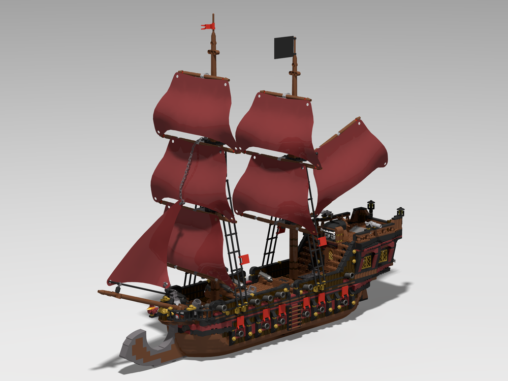 LEGO MOC The Crimson Sparrow by SkywardBrick | Rebrickable - Build with LEGO
