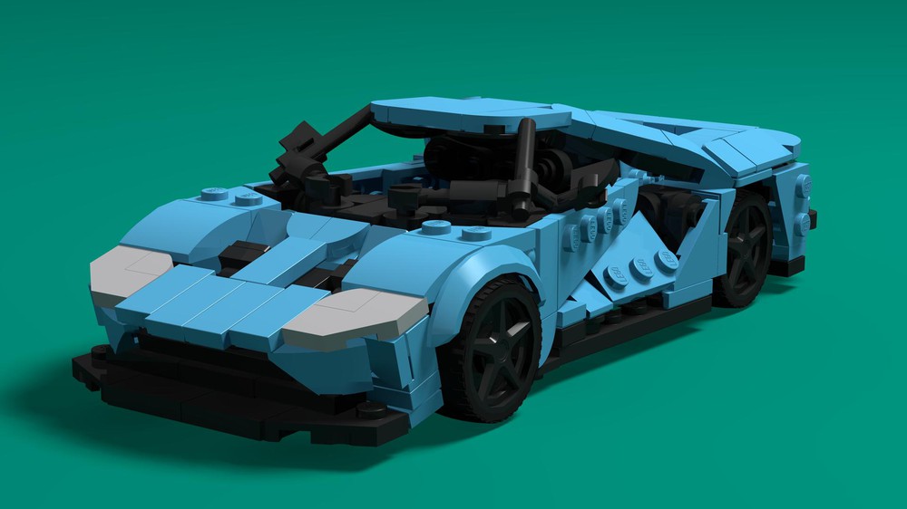 LEGO MOC 2017 Ford GT by dani_builds_lego | Rebrickable - Build with LEGO