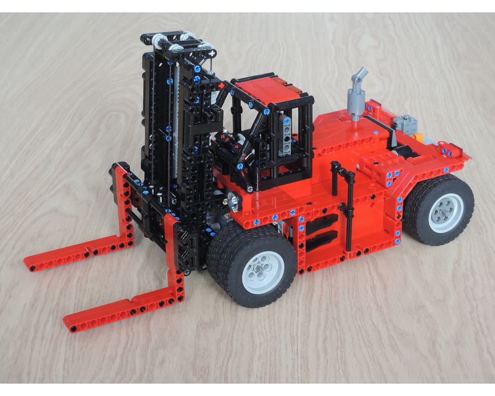 Lego Moc Heavy Duty Forklift Rc By Dalafik Rebrickable Build With Lego