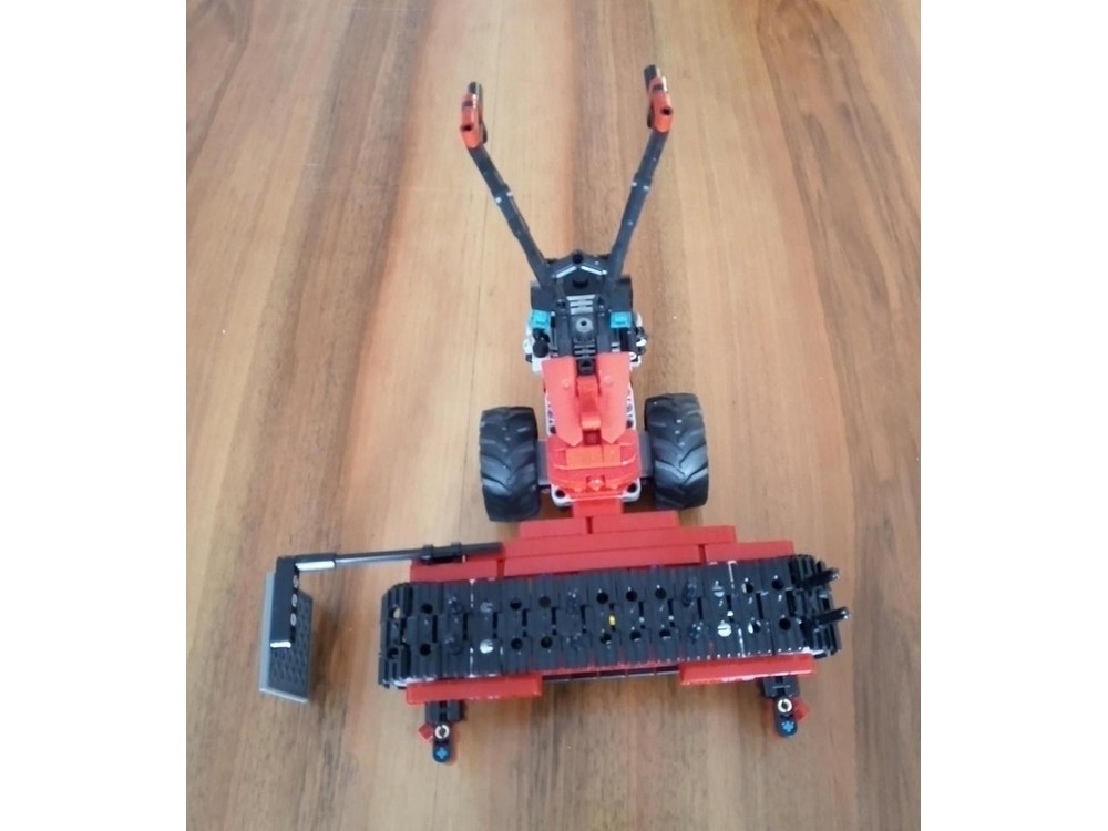 LEGO MOC Band Rake for Single-Axle Tractor by Larsagri | Rebrickable ...