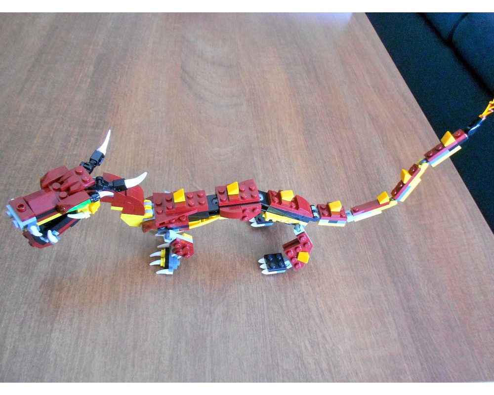 LEGO MOC Mythical Asian Dragon by Ailurophelia | Rebrickable - Build