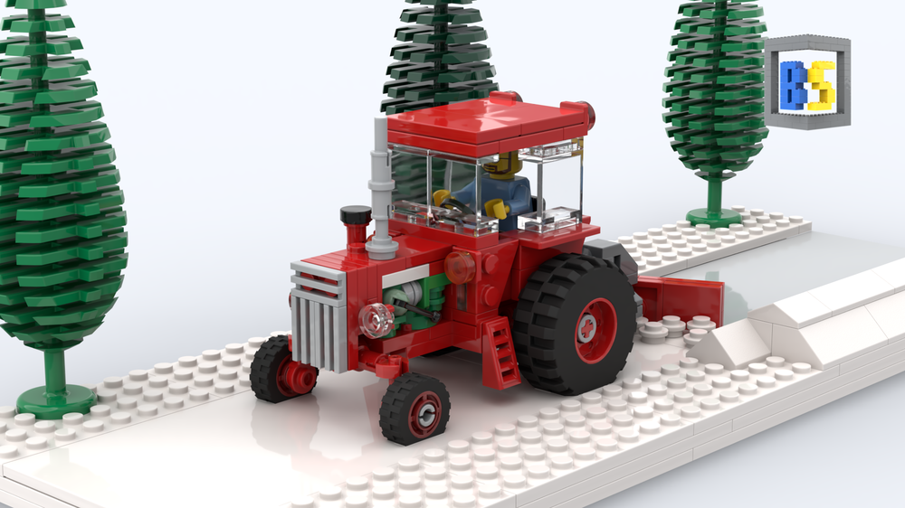 LEGO MOC-140165 Volvo BM T810 with scrape blade by BrickScheme ...