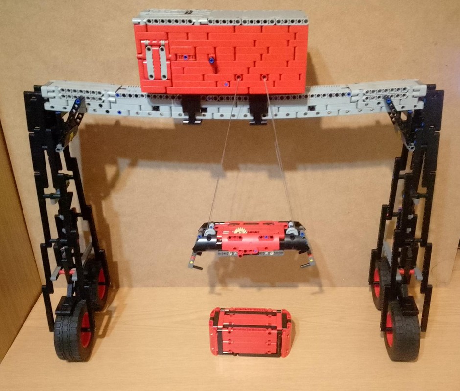 LEGO MOC-140175 Grúa portacontenedores by RPM Technic Creations ...