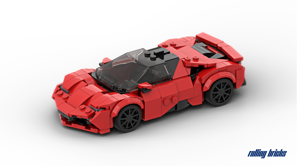 LEGO MOC Ferrari SF90 Stradale by RollingBricks Rebrickable