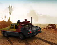 Mad Max Yellow Interceptor