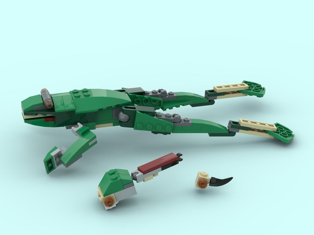 LEGO MOC-140274 31058 frog & tadpoles v.2 by Ambrosino