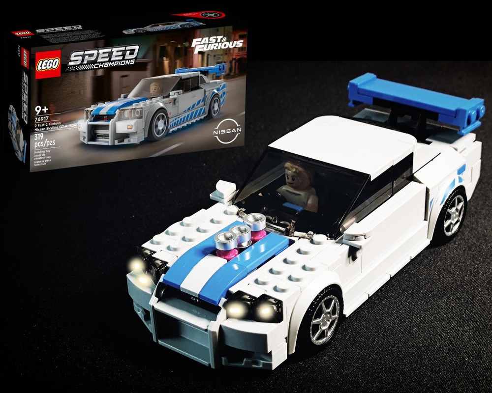 LEGO 76917 Speed Champions Nissan Skyline GT-R (R34) 2 Fast 2