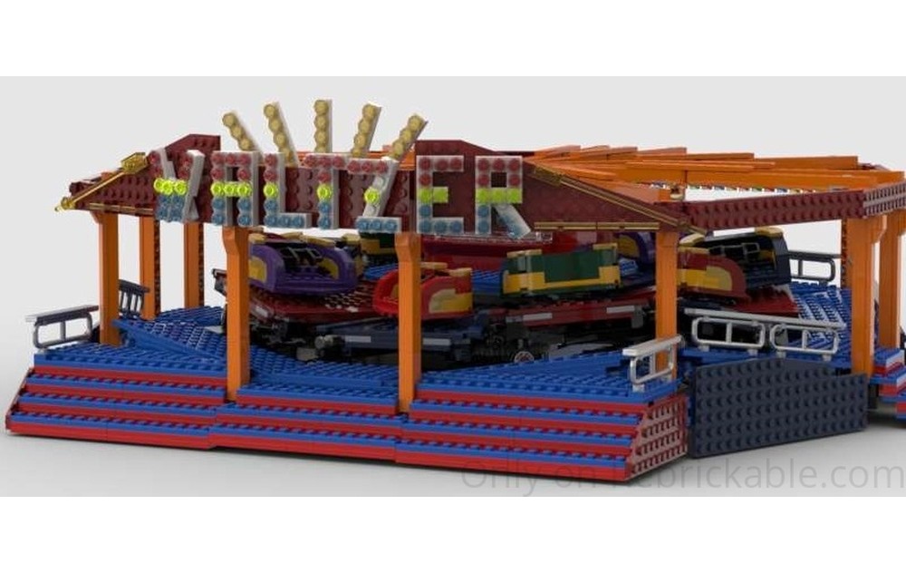 LEGO MOC-140394 Fairground Waltzer by Gdale | Rebrickable - Build with LEGO