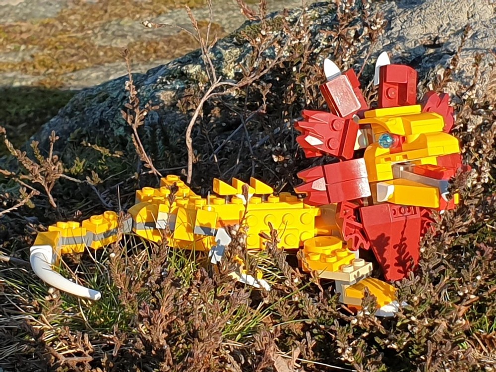 LEGO MOC-140407 31112 : Frilled Lizard by Lifepath | Rebrickable ...
