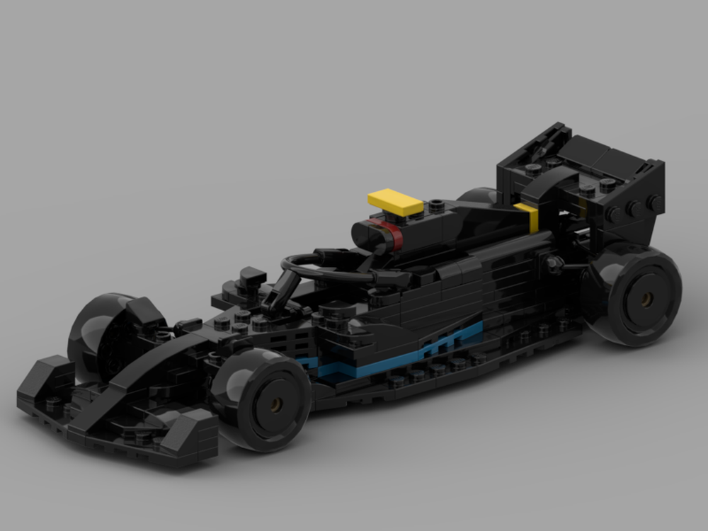 LEGO MOC Mercedes F1 W13 1:8 Scale by Lukas2020
