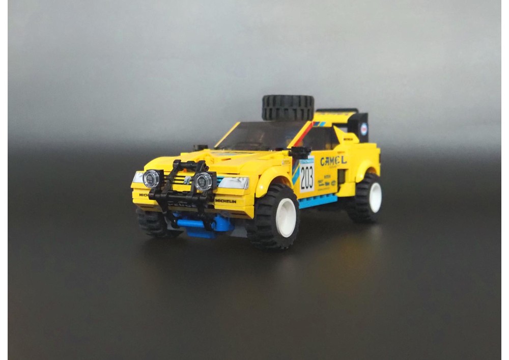 LEGO MOC Peugeot 405 Turbo16 Dakar Variant - Speed Champions