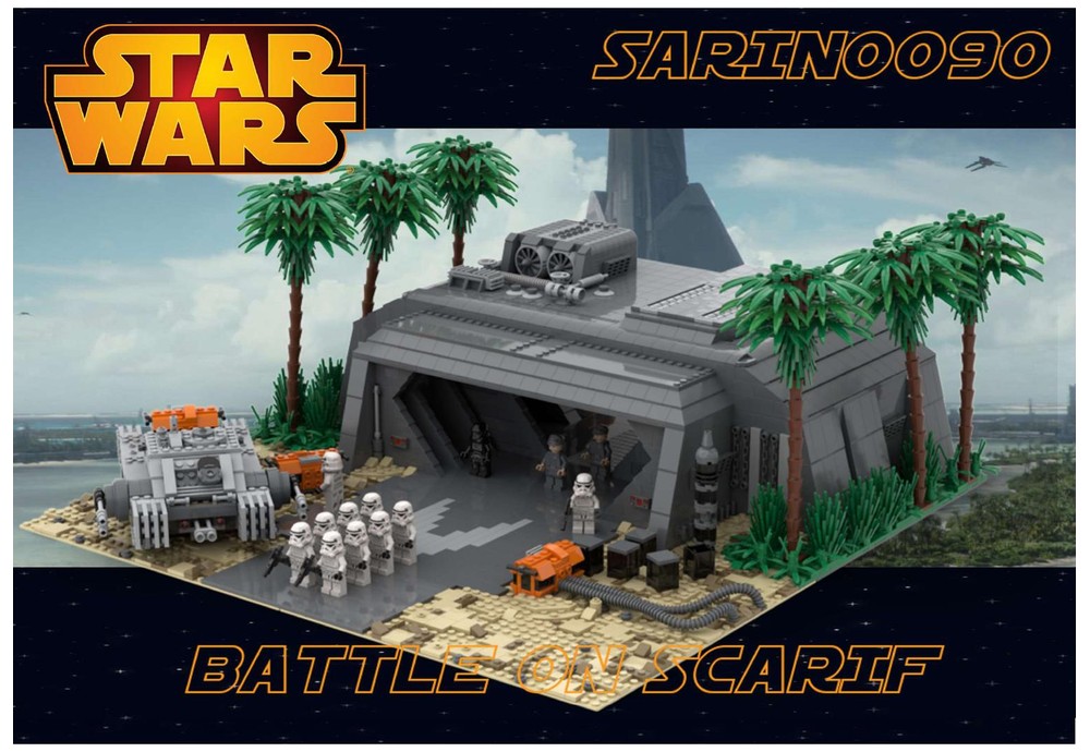 LEGO MOC SW - Battle on Scarif by Sarinoo90 | Rebrickable - Build with LEGO