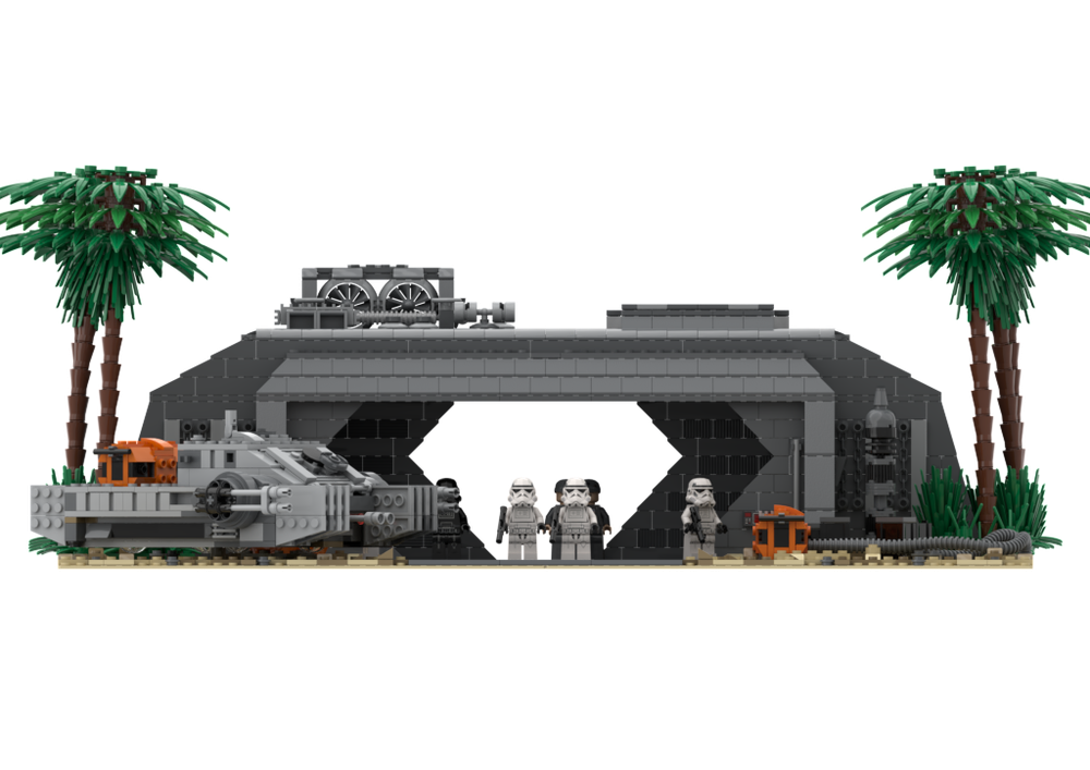 Lego battle of shops scarif