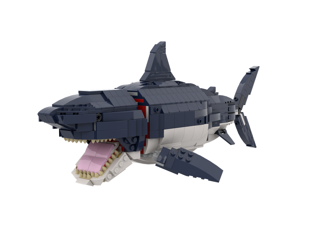 LEGO MOC-140653 Megalodon XXL 31088 x 5 by bricksmartworkshop ...