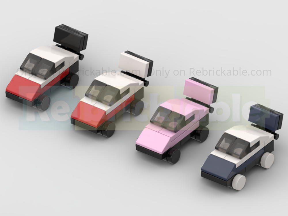 LEGO MOC Le Minis - Advent Size Le Mans Racing Cars - GTE Pro 2018 ...