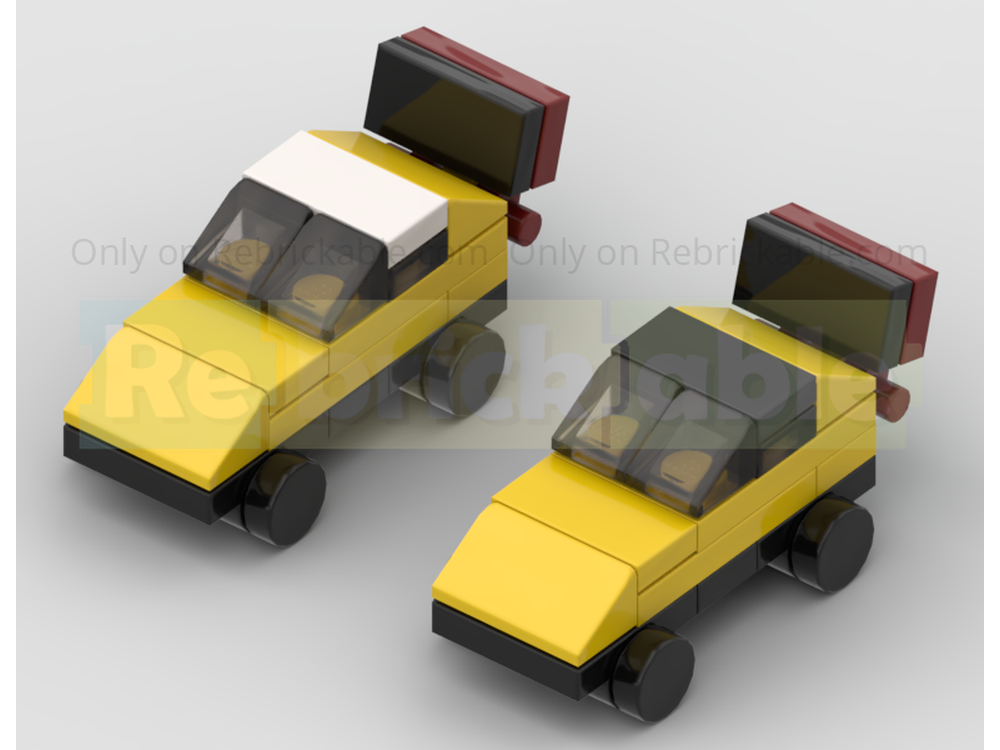 LEGO MOC Le Minis - Advent Size Le Mans Racing Cars - GTE Pro 2018 ...