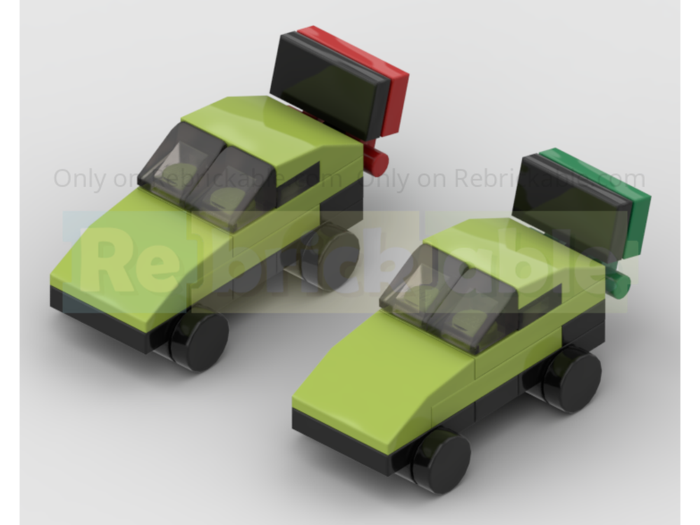 LEGO MOC Le Minis - Advent Size Le Mans Racing Cars - GTE Pro 2018 ...