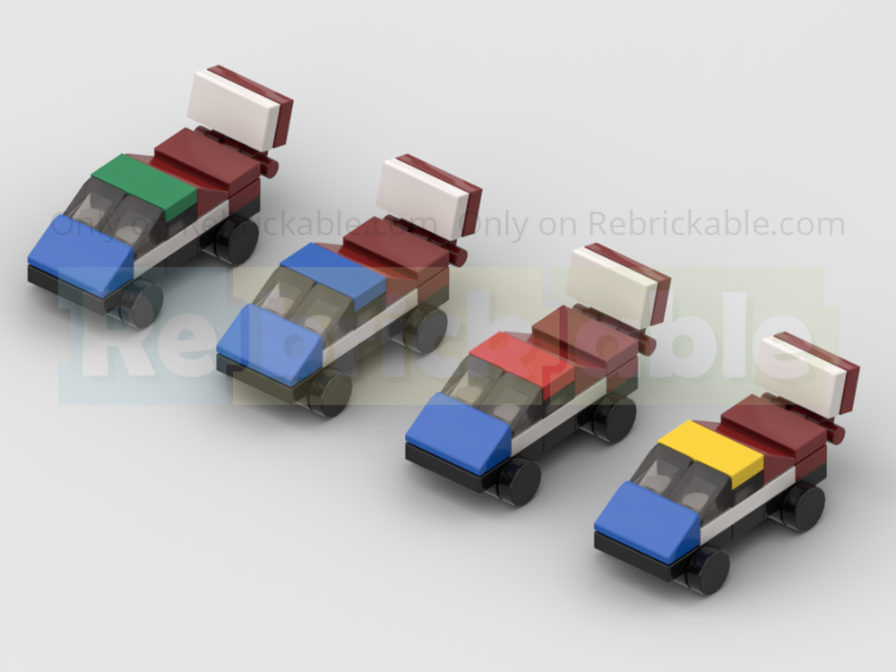 LEGO MOC Le Minis - Advent Size Le Mans Racing Cars - GTE Pro 2018 ...