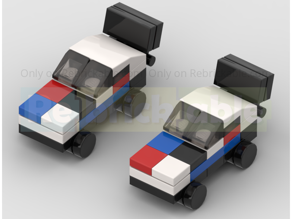 LEGO MOC Le Minis - Advent Size Le Mans Racing Cars - GTE Pro 2018 ...