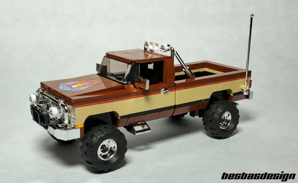LEGO MOC 1982 GMC K-2500 Sierra Grande Wideside from 