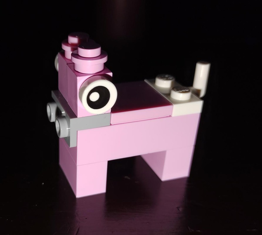 LEGO MOC Mini Pig by grafixrik | Rebrickable - Build with LEGO