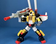 LEGO - Goldorak - Grendizer, WIP - Minifig scale