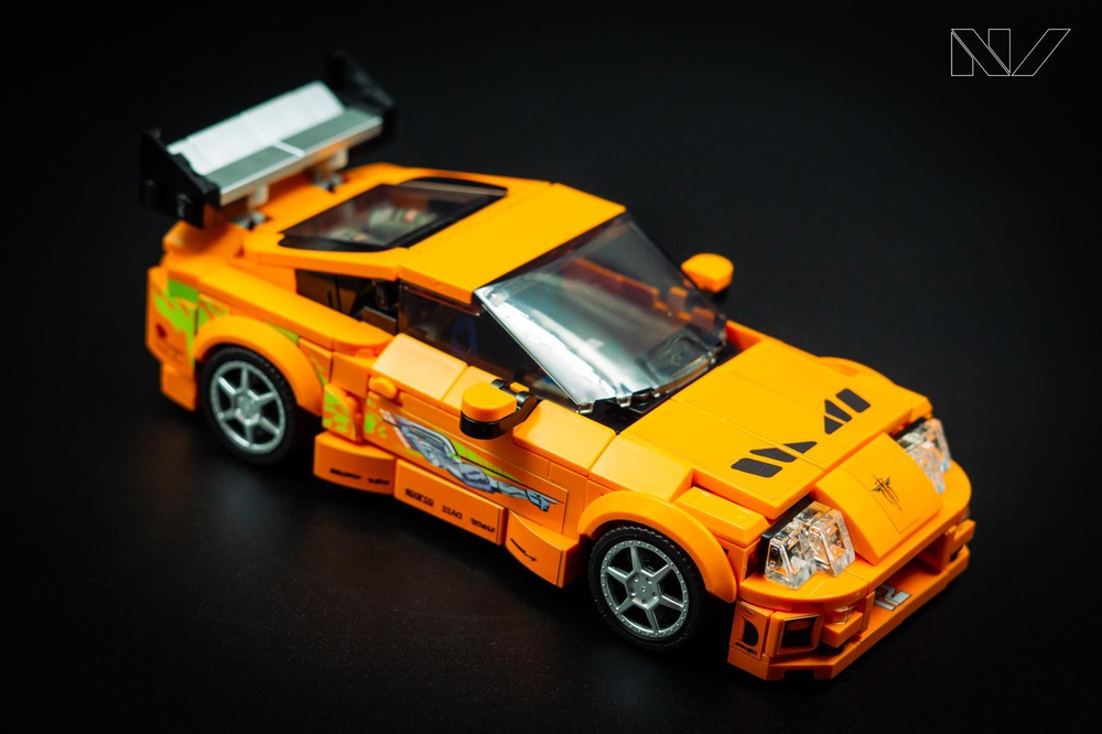 Buy Toyota Supra Mk4 F&F Edition Block Set - Lego Compatible