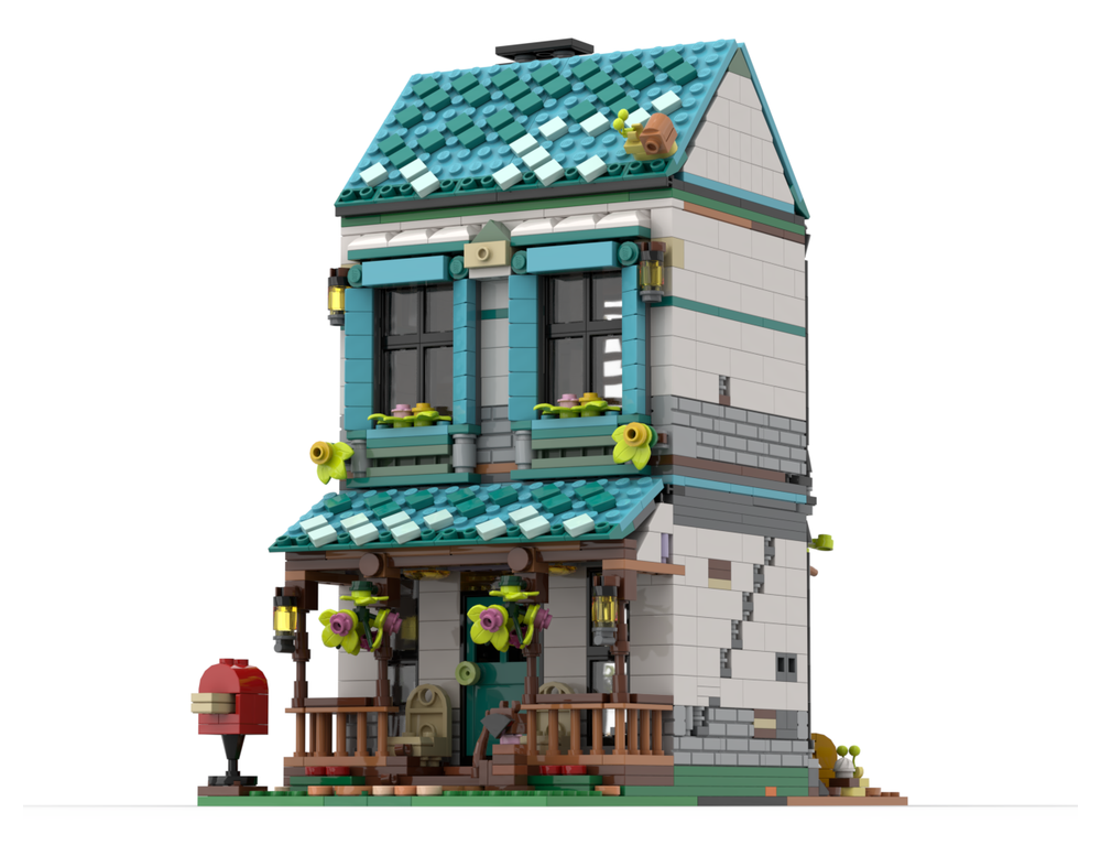LEGO MOC-140843 Cozier Home by Brick Artisan | Rebrickable - Build