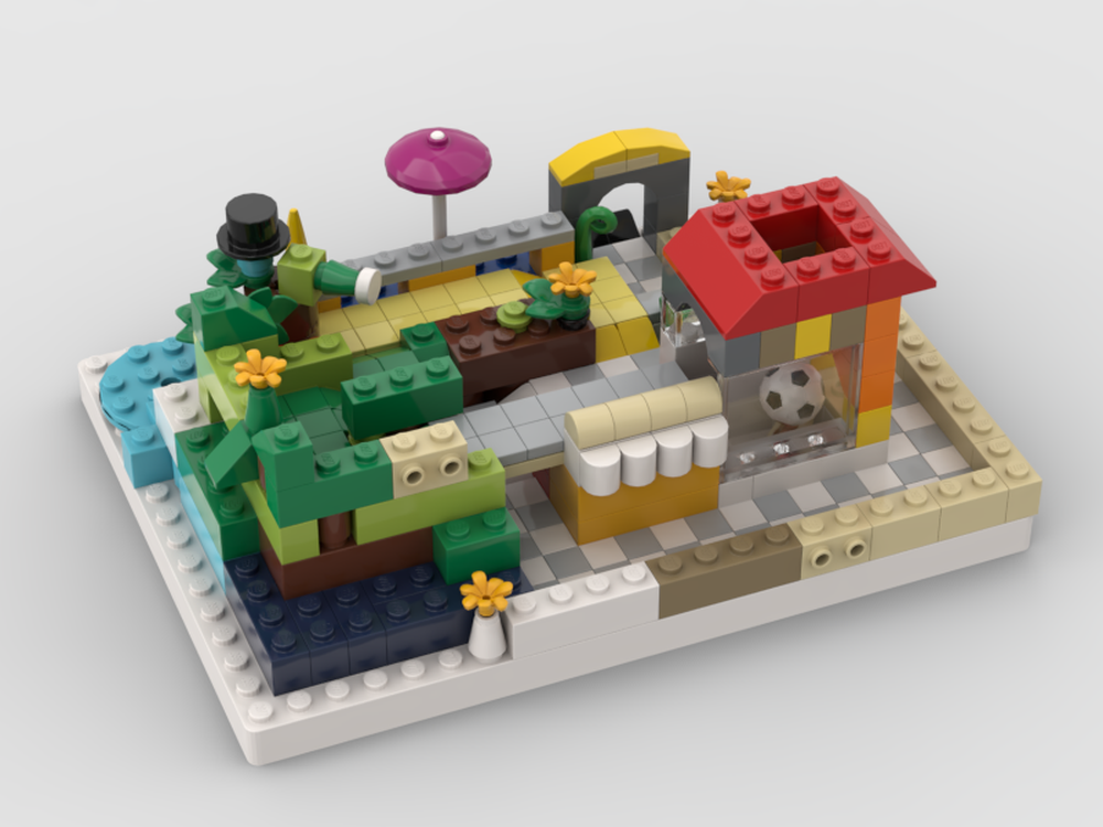 LEGO MOC BYGGLEK - Marble Maze by BloodyPun | Rebrickable - Build with LEGO