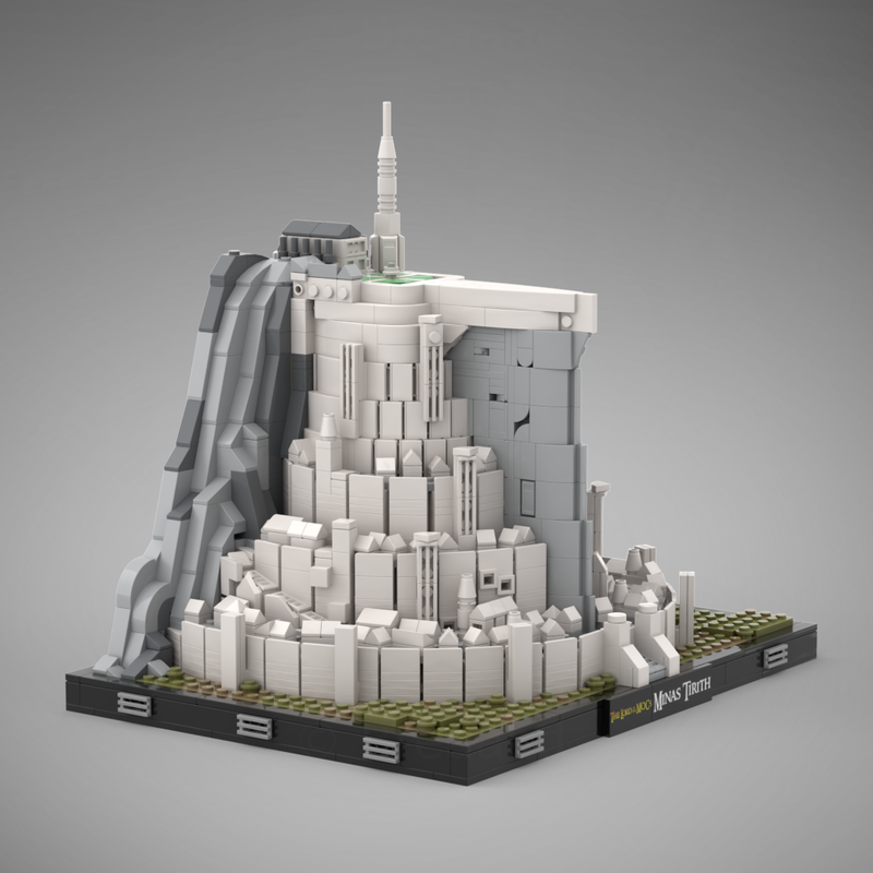 Minas Tirith  Lego pictures, Amazing lego creations, Lego