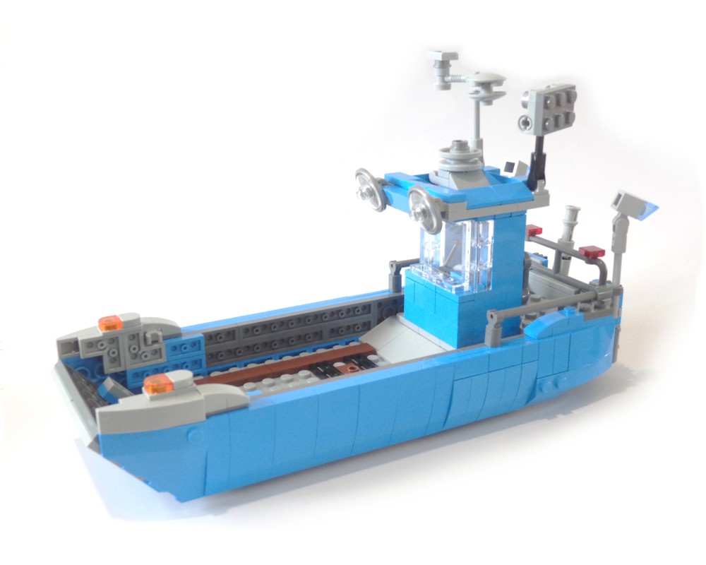 lego barge ship