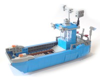 10252 Barge boat