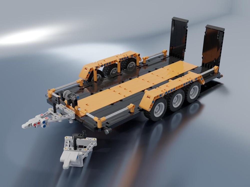 LEGO MOC 42126 Ford F150 Raptor Car Trailer by Johan81 | Rebrickable ...