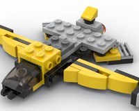 31014 Sweep wing fighter