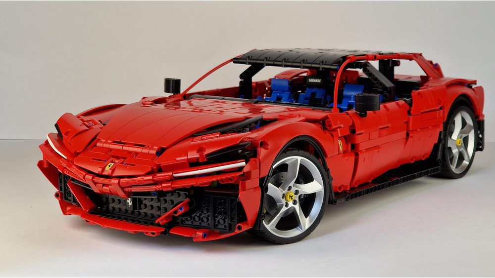 LEGO MOC Ferrari Purosangue - 42143 B Model By Alex Ilea | Rebrickable ...