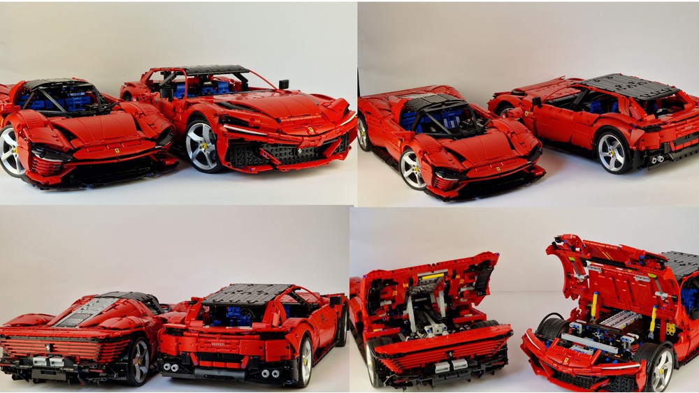 LEGO MOC Ferrari Purosangue - 42143 B Model By Alex Ilea | Rebrickable ...