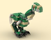31058 Gastornis giganteus as predator